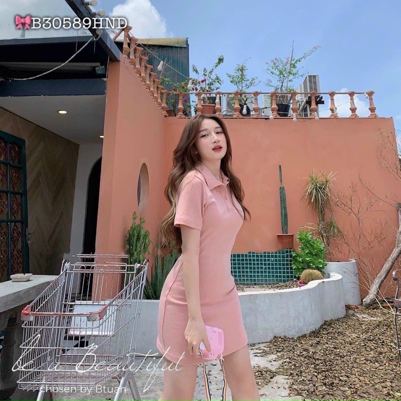 Đầm thun polo bigsize 60-90kg