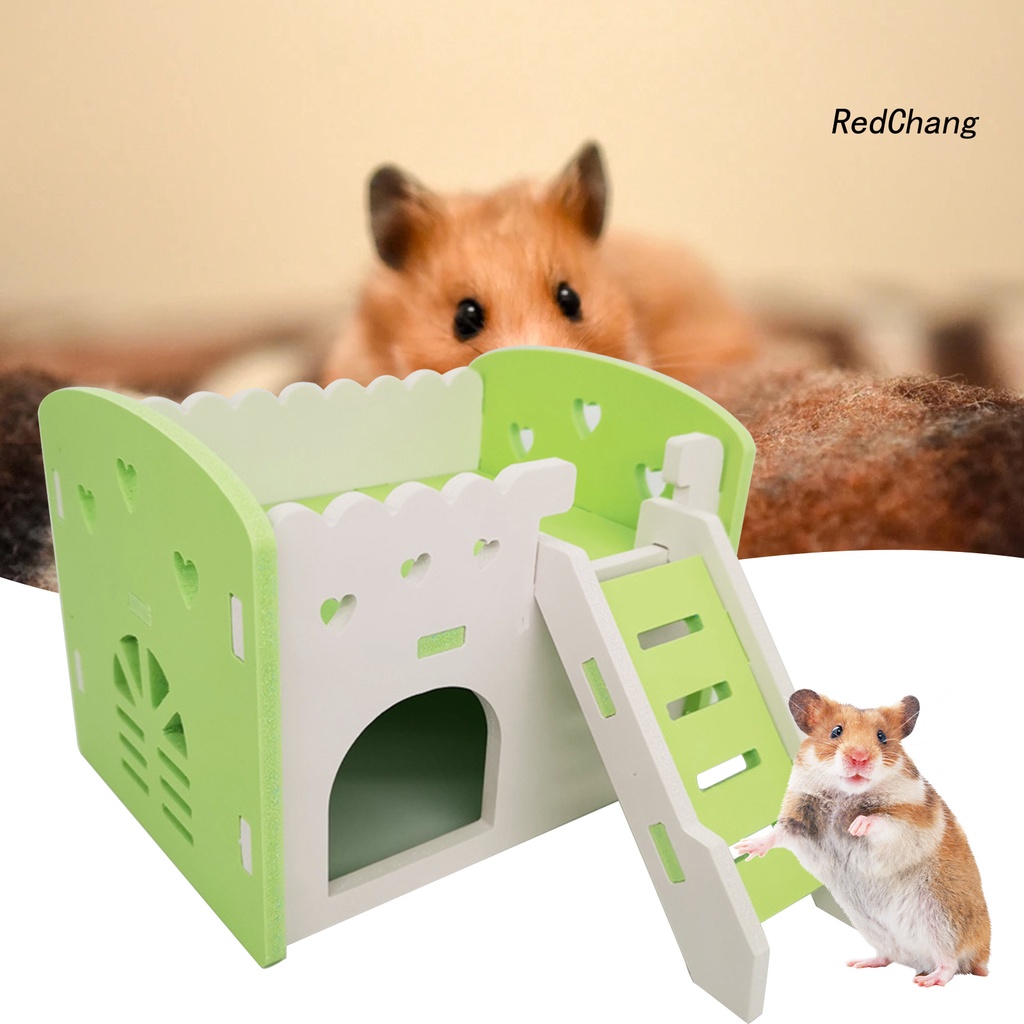 Nhà Trốn Tìm Hai Lớp Thoáng Khí Cho Chuột Hamster