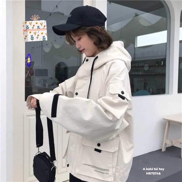 Áo khoác kaki túi tay -HĐ | BigBuy360 - bigbuy360.vn