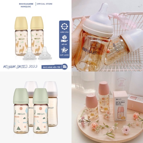 Bình sữa Moyuum 170ml - 270ml cho bé