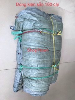 Bao tải xanh 46x80 cm