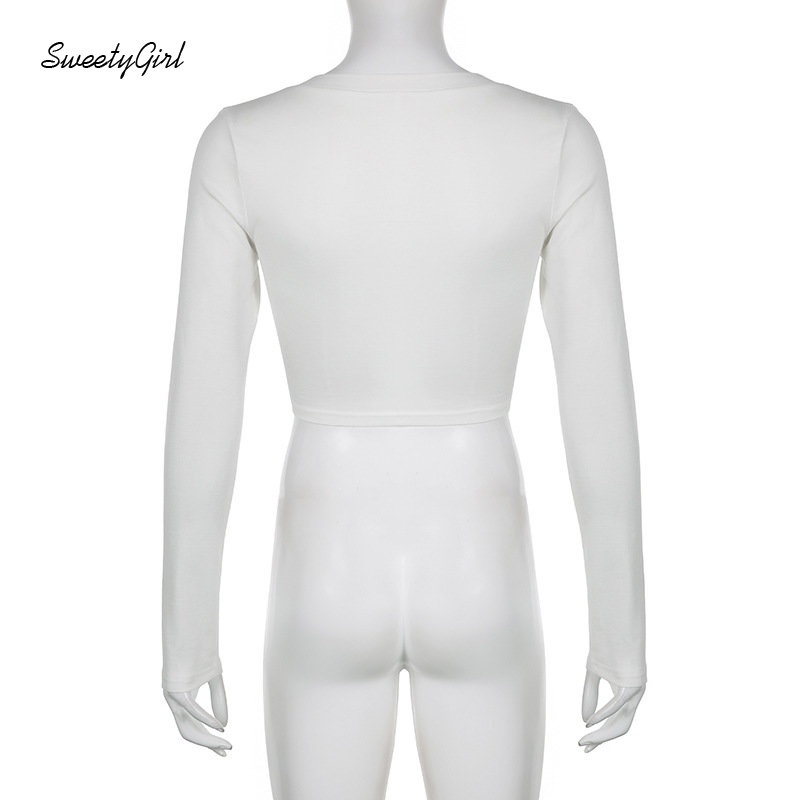 Áo Thun Tay Dài Cổ Tròn Dáng Ôm In Hình Ngôi Sao Thời Trang 2022 Cho Nữ