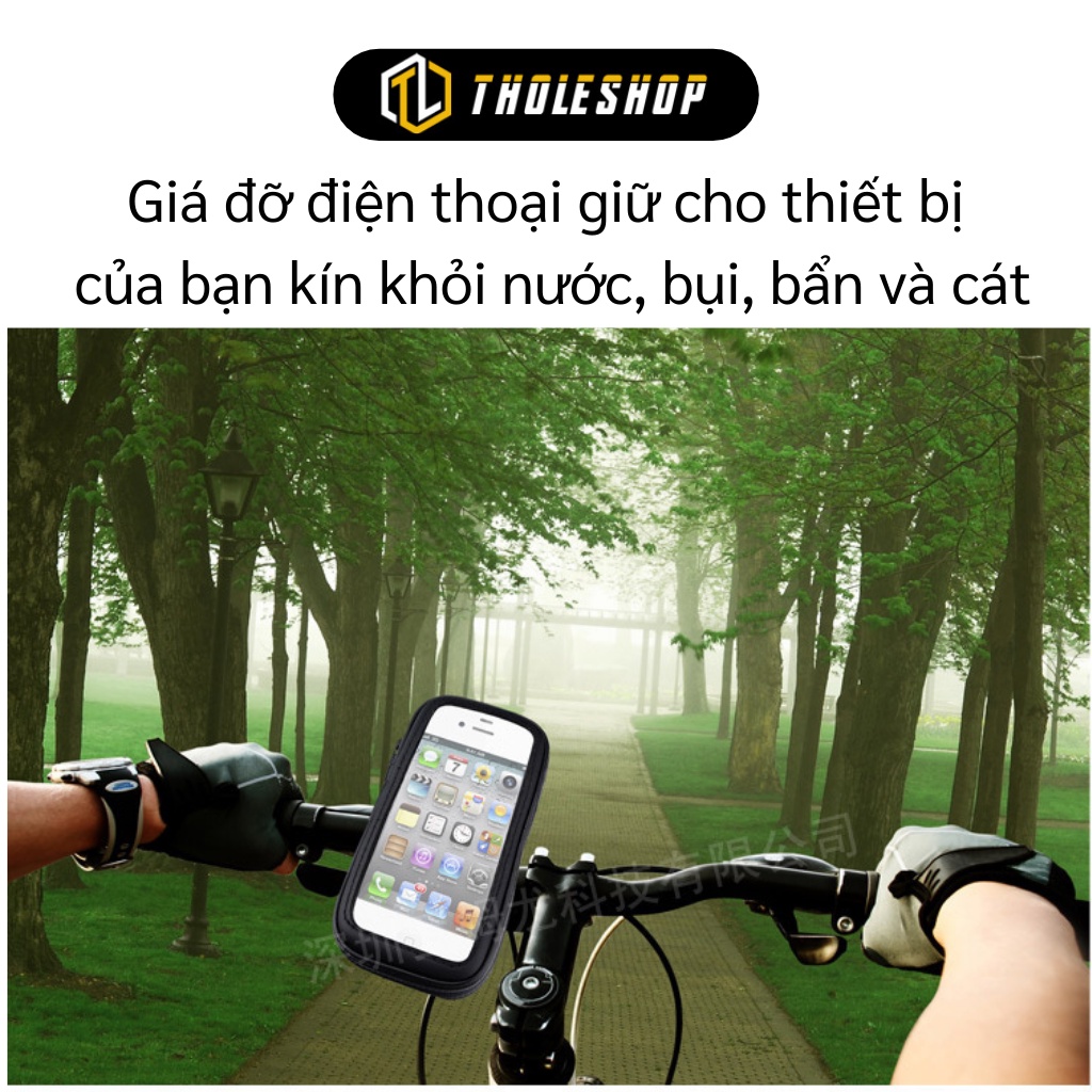 Túi Đựng Điện Thoại - Giá Đỡ Điện Thoại Có Khung Gắn Xe Đạp Chống Thấm Nước 7149