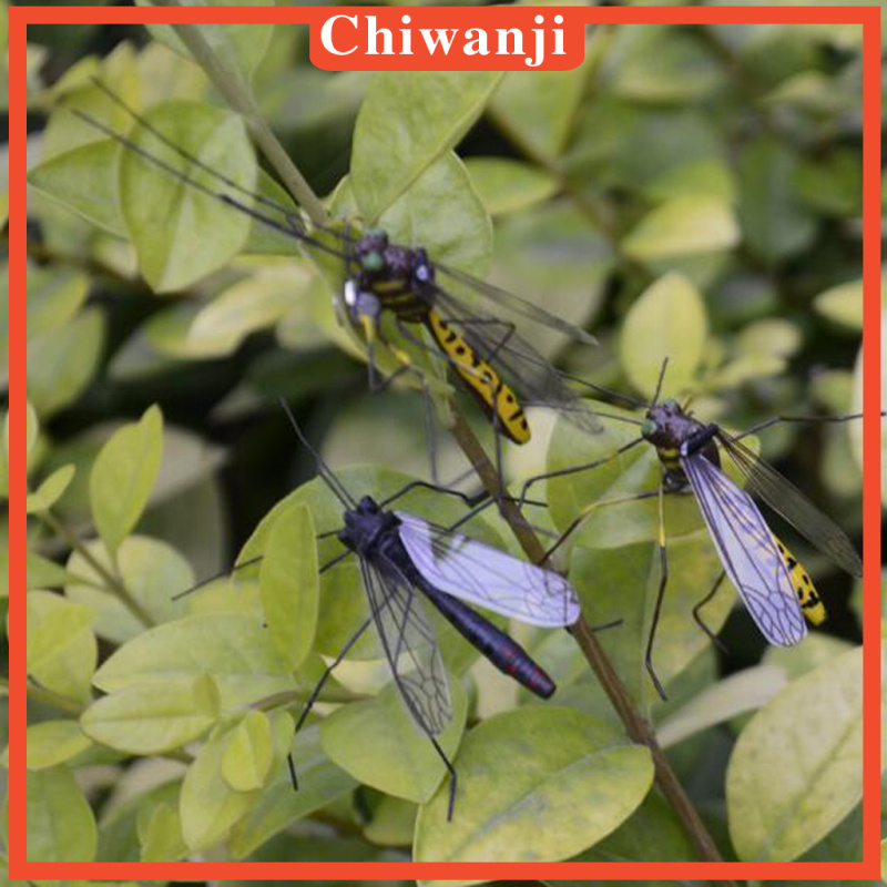 [CHIWANJI]Lifelike Mosquito Decoy Ornament Garden Decor Halloween Display Event Party