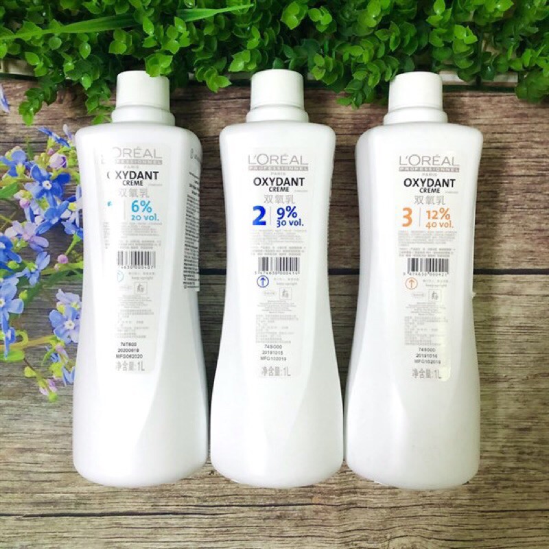 Oxy trợ nhuộm Loreal 1000ml - chai