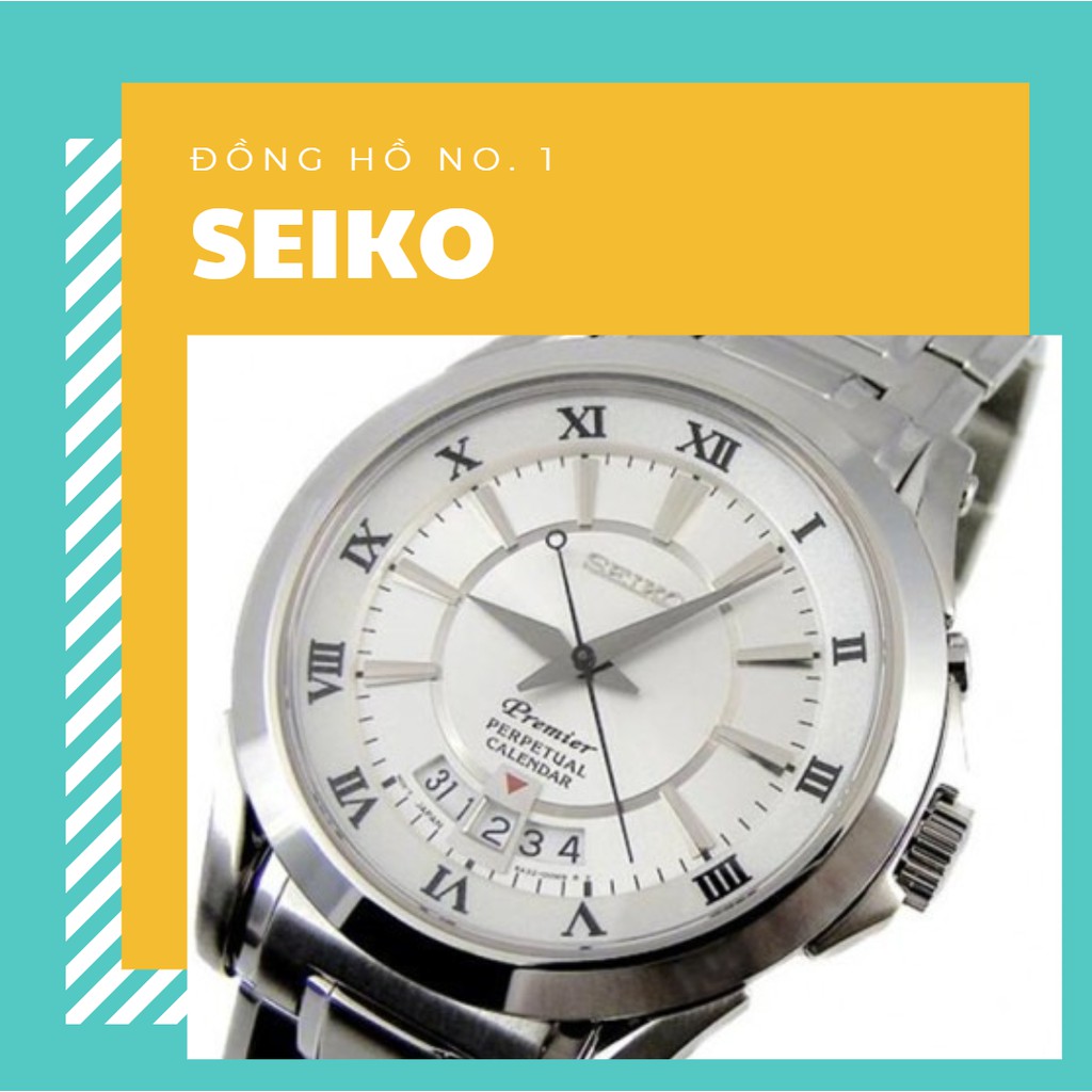 [HÀNG CHÍNH HÃNG] Đồng hồ nam SEIKO Premier Perpetual Calendar