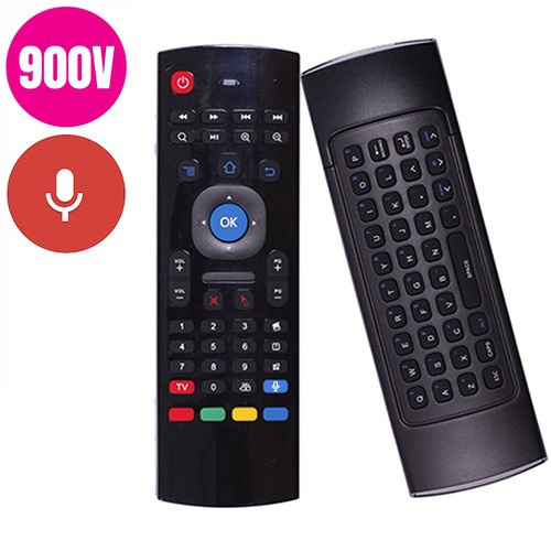 Chuột bay KM-900 điều khiển bằng giọng nói thế hệ mới MX3 Pro chuyên dụng cho Android Box, Smart TV, máy tính -dc1234