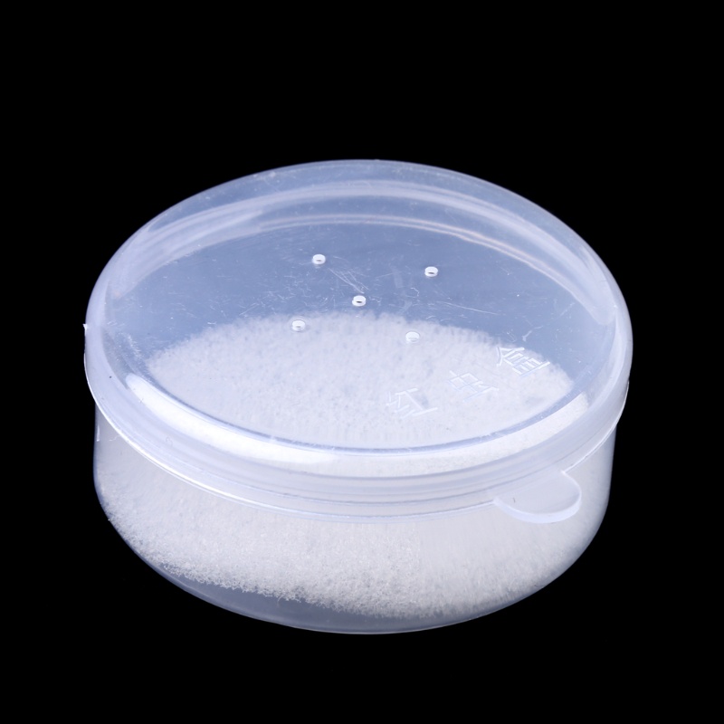 Hộp Tròn Mềm Đựng Mồi Câu Cá Màu Đỏ Đất