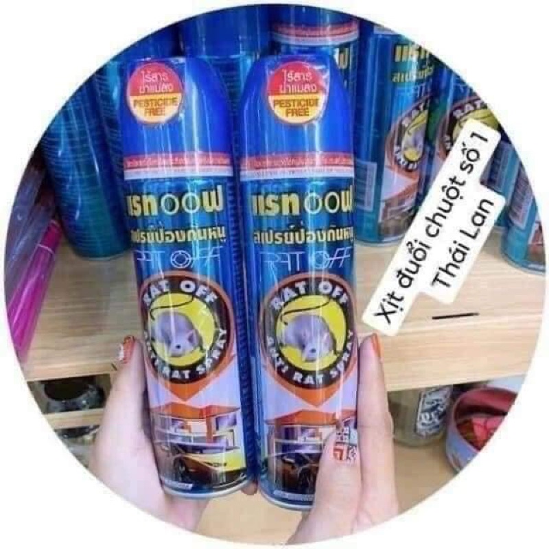 Xịt đuổi chuột Thái Lan 200ml