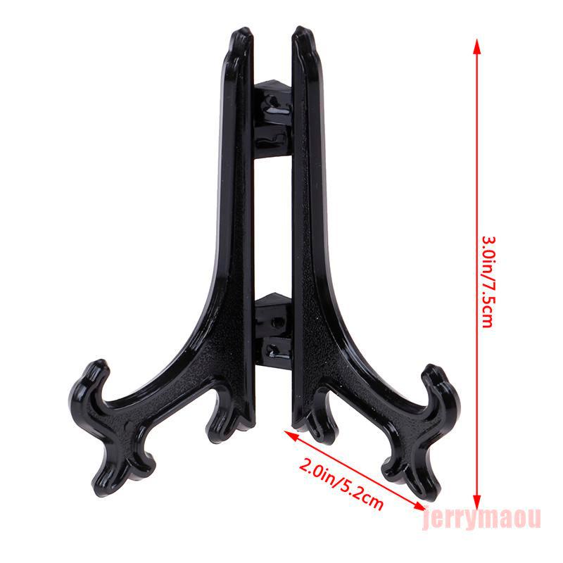 Set 12 giá đỡ trưng bày đĩa ảnh nghệ thuật bằng nhựa có thể gấp gọn