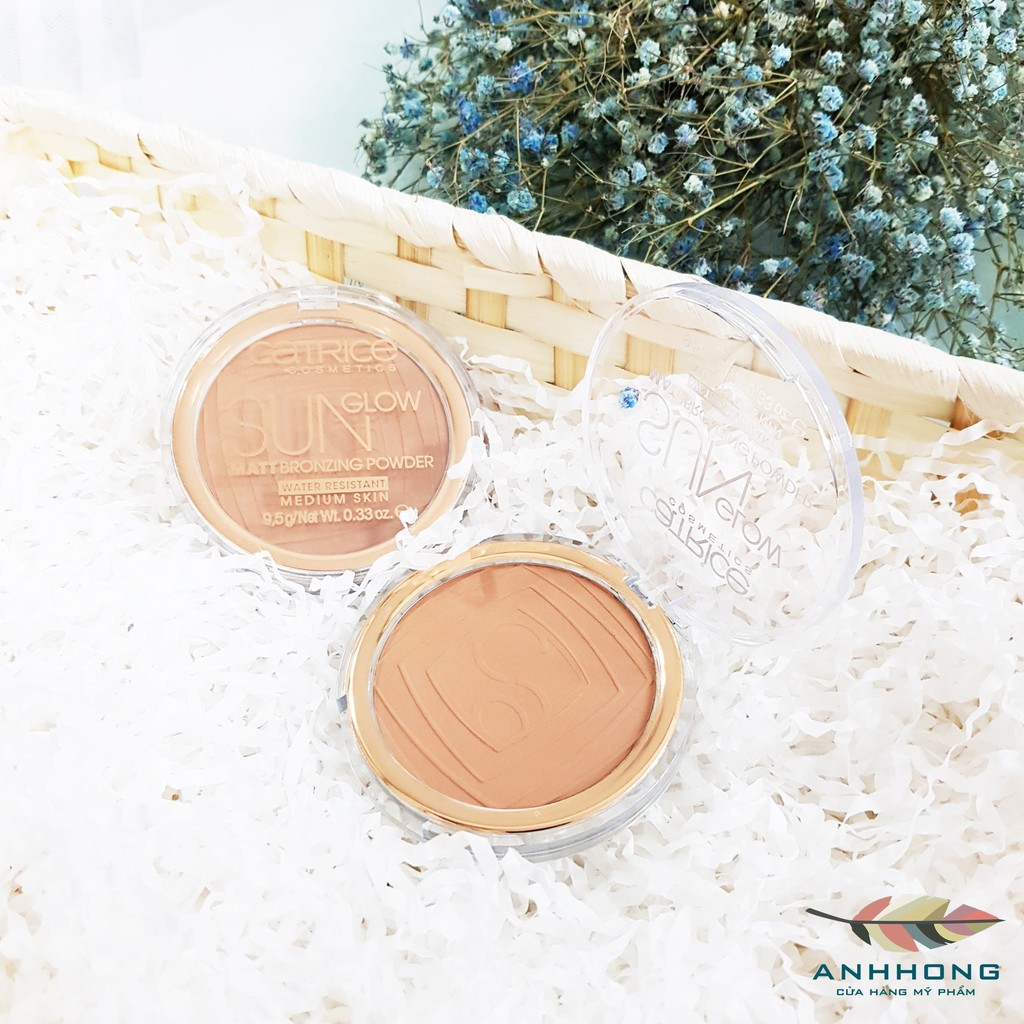 Tạo Khối Catrice Sun Glow Matt Bronzing Powder 9.5g - Phấn Nâu Mẫu Mới | BigBuy360 - bigbuy360.vn