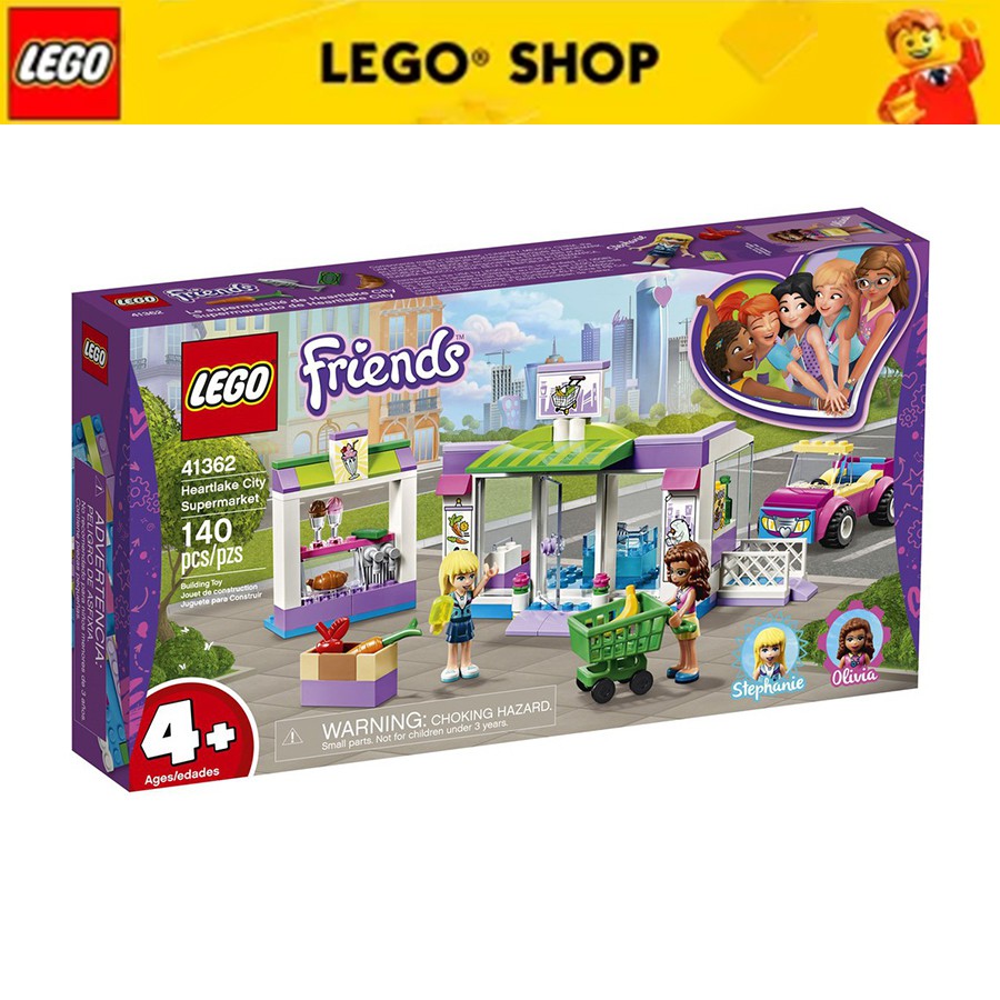 LEGO FRIENDS 41362 Siêu Thị Thành Phố Heartlake ( 140 Chi tiết)