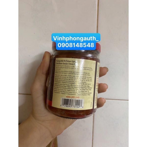 Tương hột ớt TOBAN DJAN hiệu LEE KUM KEE – lọ 226g