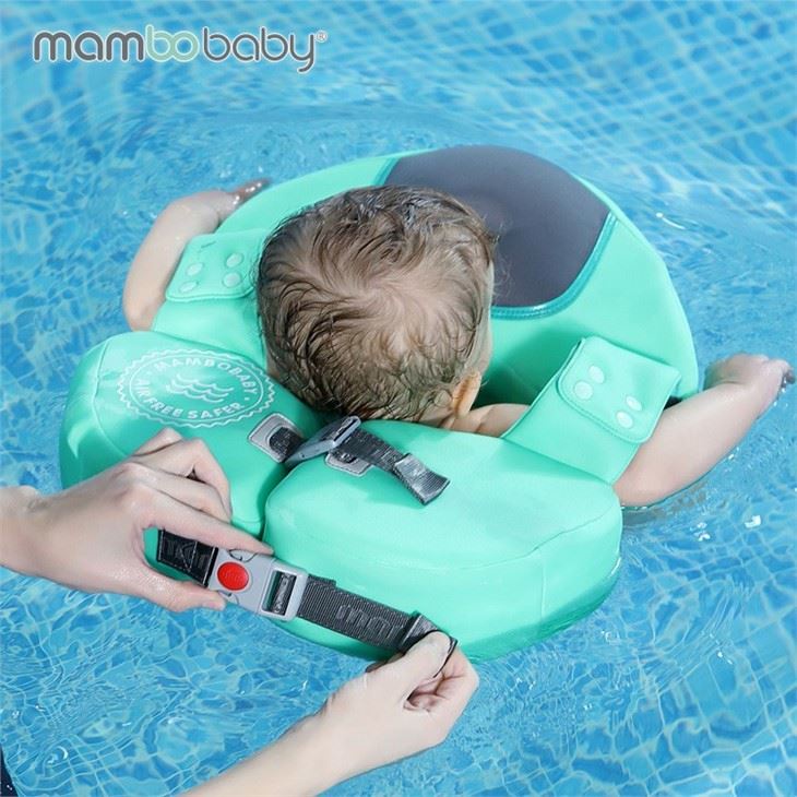 Phao bơi Mambobaby phao bơi chống lật phao tập bơi không bơm hơi cho bé từ 8 tháng tuổi 1 2 3 4 tuổi