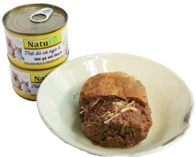 Pate NatuFit cho mèo 160g