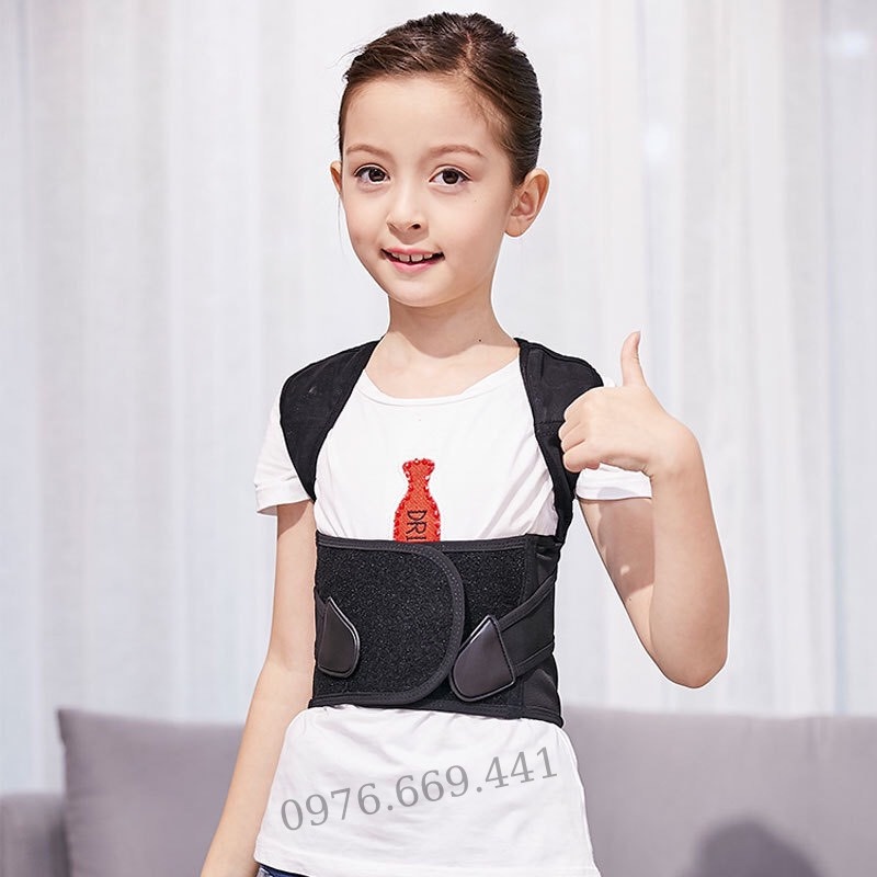 Đai Chống Gù Lưng Trẻ Em Đai Lưng Cột Sống Định Hình Cột Sống Thiết Kế Thông Minh Gia Dụng Thông Minh ASAKI