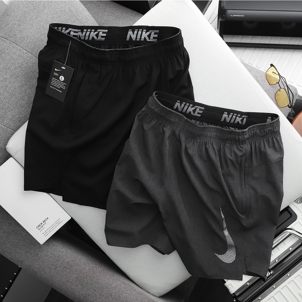 Quần short đùi thể thao nam NK1 Basic,Chất vải xi dãn,siêu nhẹ,co dãn,thấm hút mồ hôi,Hàng VNXK