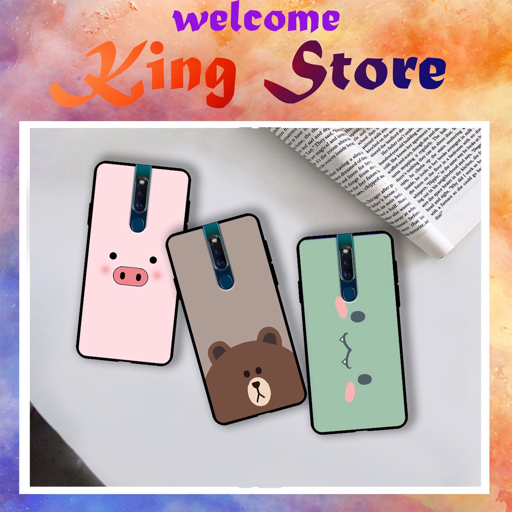 [Sale] Ốp lưng Oppo F9 - Oppo F11 - Oppo F11 Pro - Ốp điện thoại Oppo in hình động vật ngộ nghĩnh