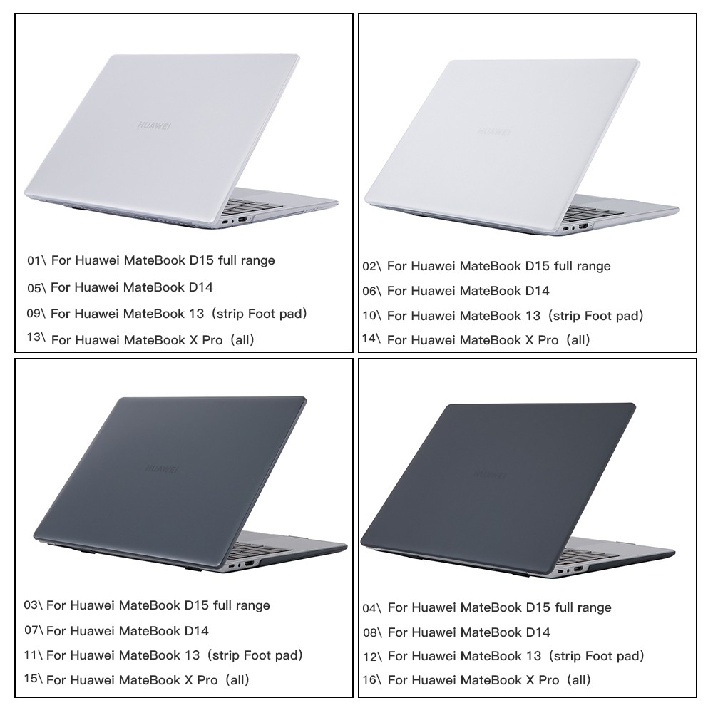 Vỏ bảo vệ Laptop Huawei Matebook D15 D14 13 X Pro  14 Magicbook 14 15 Magicbook Pro 2020 2021 chất lượng cao