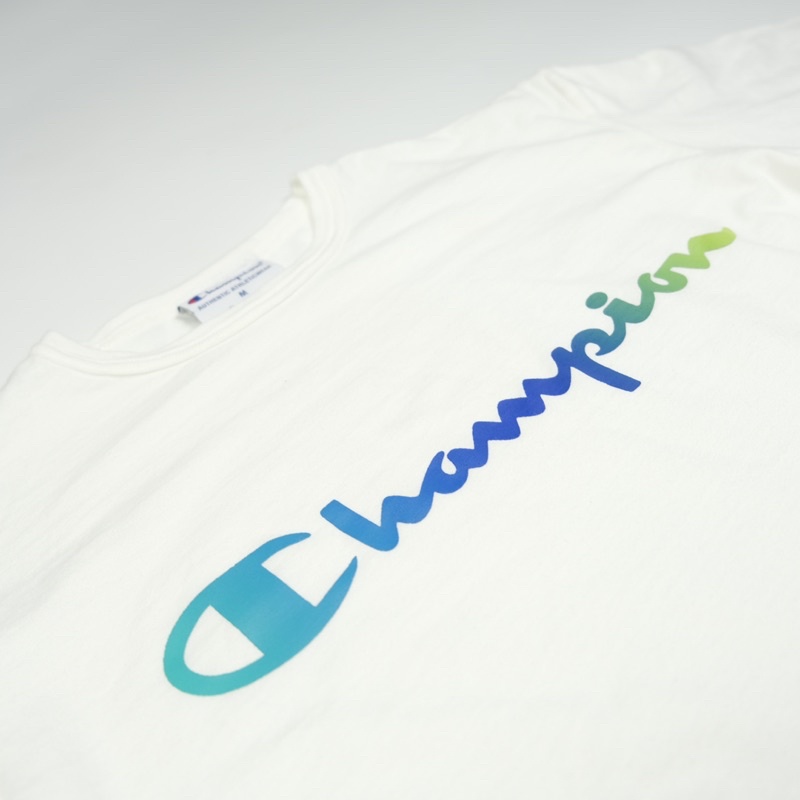 Áo thun Champion Dyed Gradient logo unisex Chính Hãng
