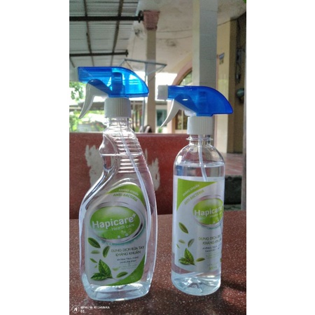 Nước xịt sát khuẩn chính hãng Hapicare 500ml