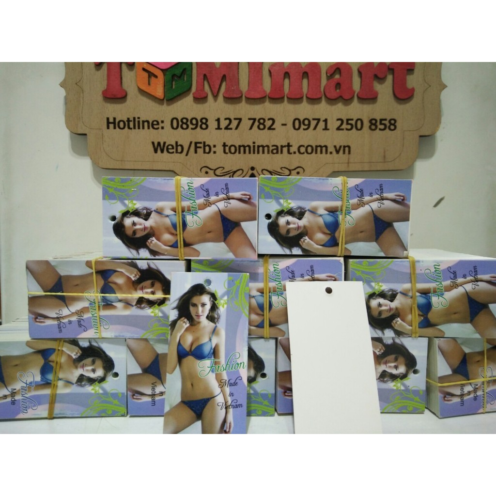 Tag mác đồ lót nữ - 200 tag