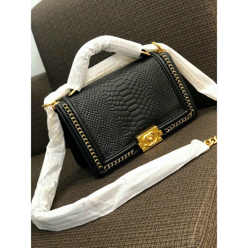 Chanel boy rắn 25cm