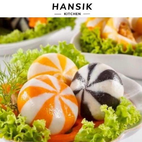 Viên thả lẩu Bánh bao túi mực sọc đen Malaysia CB - Cá viên nhúng lẩu nhập khẩu giao hỏa tốc - Hansik Kitchen