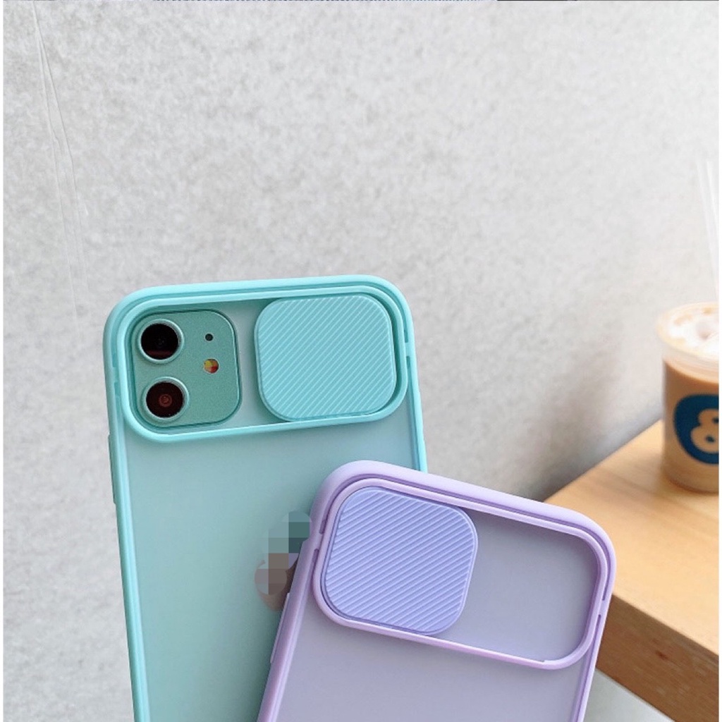 Ốp chống bẩn nắp trượt bảo vệ camera iPhone 6 /6s/X/Xs/Xs Max/11/11 pro/11 pro Max/12/12 pro/12 pro max