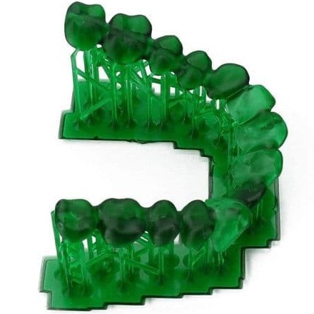 Nhựa in 3D đúc cho nha khoa ESUN Castable resin for Dental màu Green 1kg/Chai
