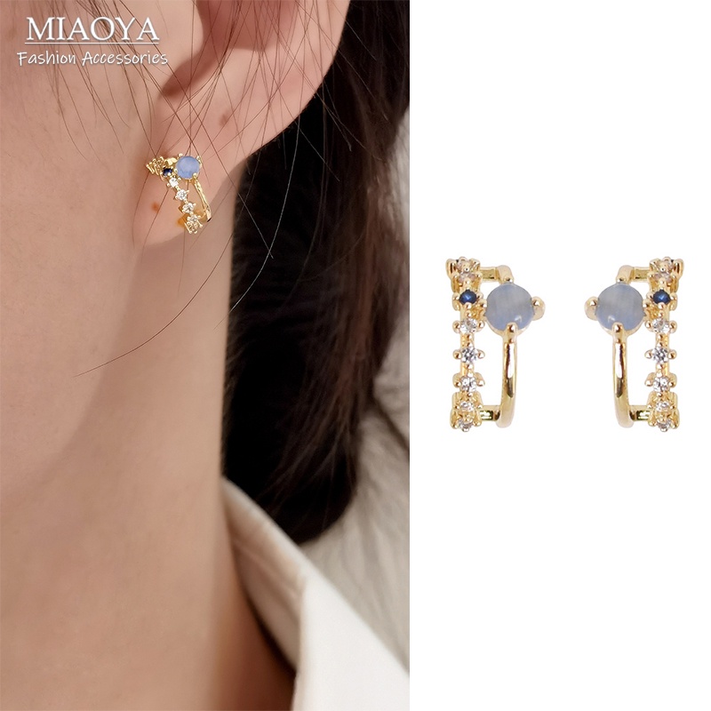 Khuyên Tai Nữ Đính Đá Thời Trang