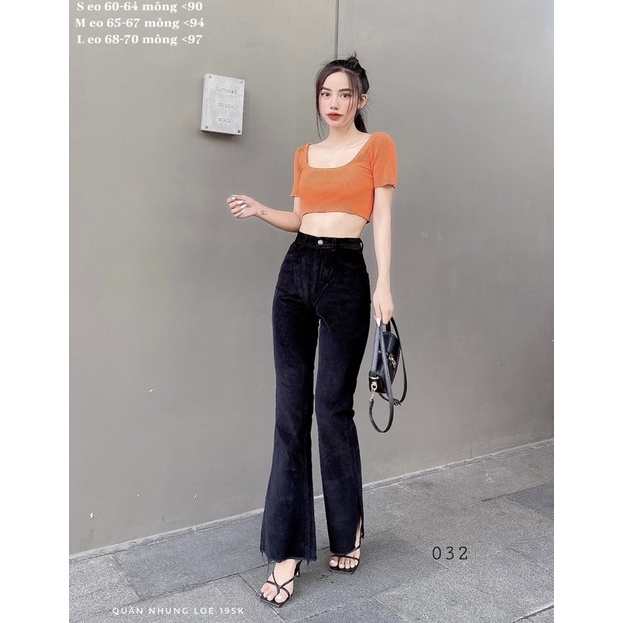 Loe Nhung Xẻ Tà Lưng Cao