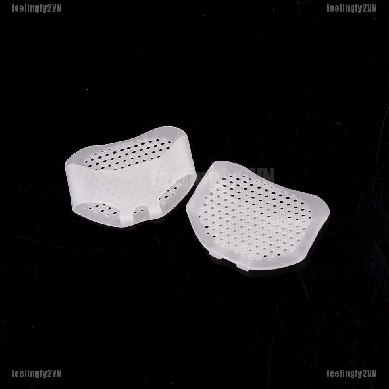 2 Miếng silicon lót chân mang giày thoáng khí tiện lợi cho nữ