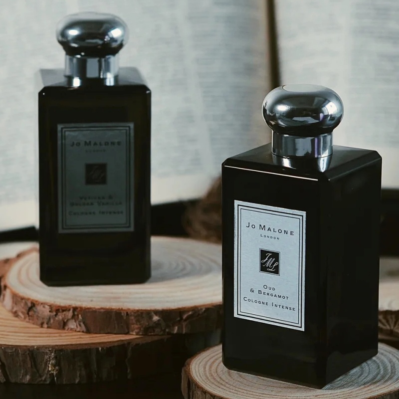 Nước Hoa Nữ JO MALONE Oud & Bergamot / Hổ Phách & Gừng Lily / Myrrh & Tonka Màu Đen 100ml