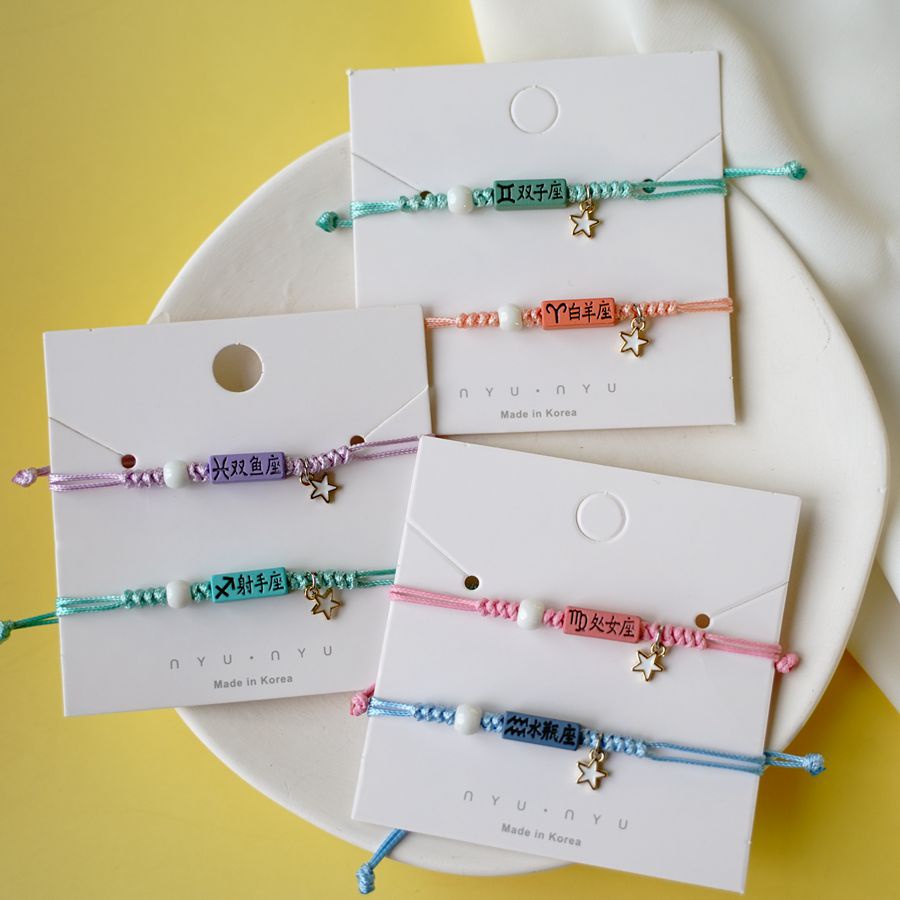 Vòng Tay Hợp Kim Nhiều Màu Sắc Sáng Tạo Cho Cặp Đôi