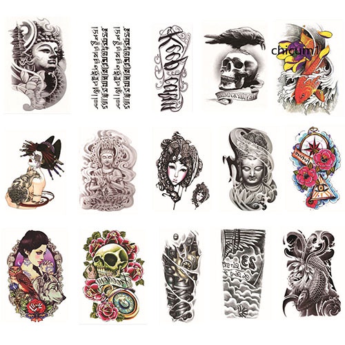 Hình Xăm Dán Tạm Thời Dạng Xịt Chống Thấm Nước Trang Trí Nghệ Thuật Cơ Thể