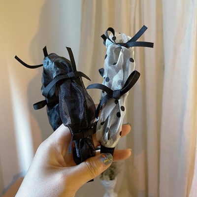 Băng Đô Cài Tóc Phối Lưới Thời Trang Hàn Quốc Cho Nữ