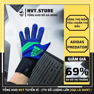 Găng tay thủ môn Adidas Predator có xương, bao găng tay câu lạc bộ trẻ em/người lớn cao cấp siêu dính giá rẻ - NVT.store