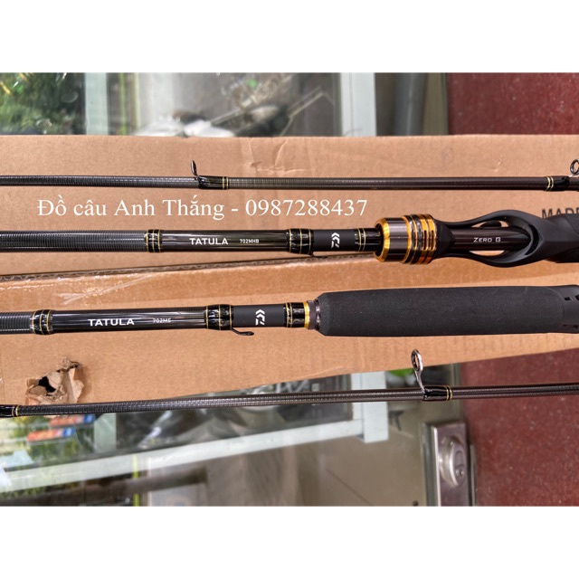 Cần câu lure máy ngang Daiwa Tatula khoen Fuji xoắn X45 cao cấp