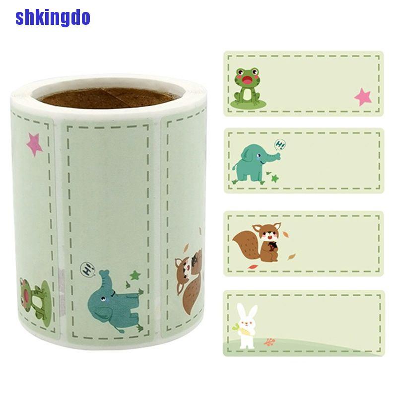 Cuộn 300 miếng dán đánh dấu phân loại thực phẩm trong tủ lạnh tiện dụng