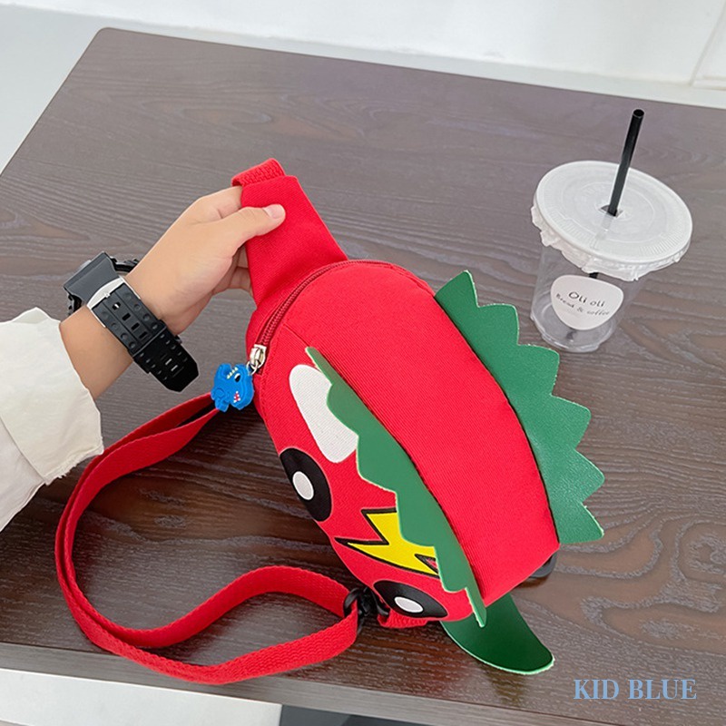 Túi Đeo Chéo Siêu Nhẹ Hình Khủng Long Dễ Thương Cho Bé