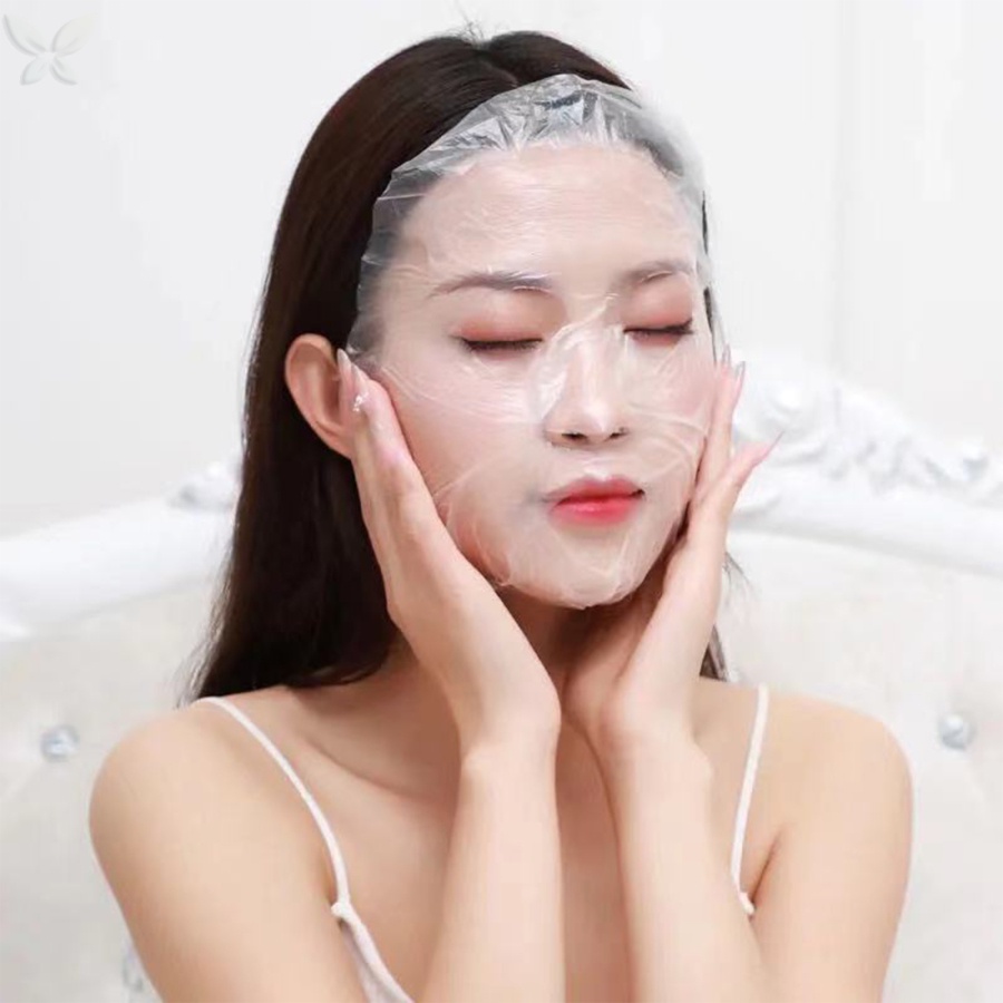 100 Mặt nạ dùng một lần PE làm sạch toàn bộ khuôn mặt mũi cổ làm đẹp