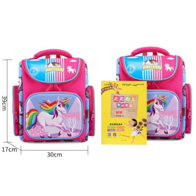 [Mã 267FMCGSALE giảm 8% đơn 500K] BALO CHỐNG GÙ XINBOMEI 1021 XUẤT NGA ( UNICORN, SPIDERMAN)