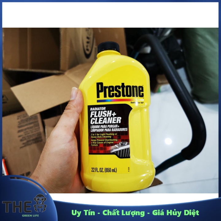 Dung Dịch Súc Làm Sạch Két Nước Xe Prestone Radiator Flush Cleaner 650ml ---Uy Tín - Chất Lượng - Giá Hủy Diệt