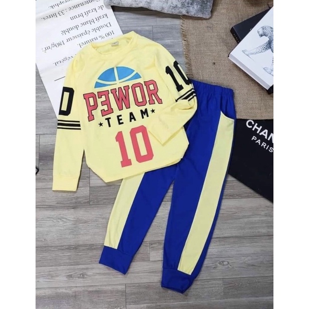 Đồ bộ tay dài bé trai size đại 20-35kg