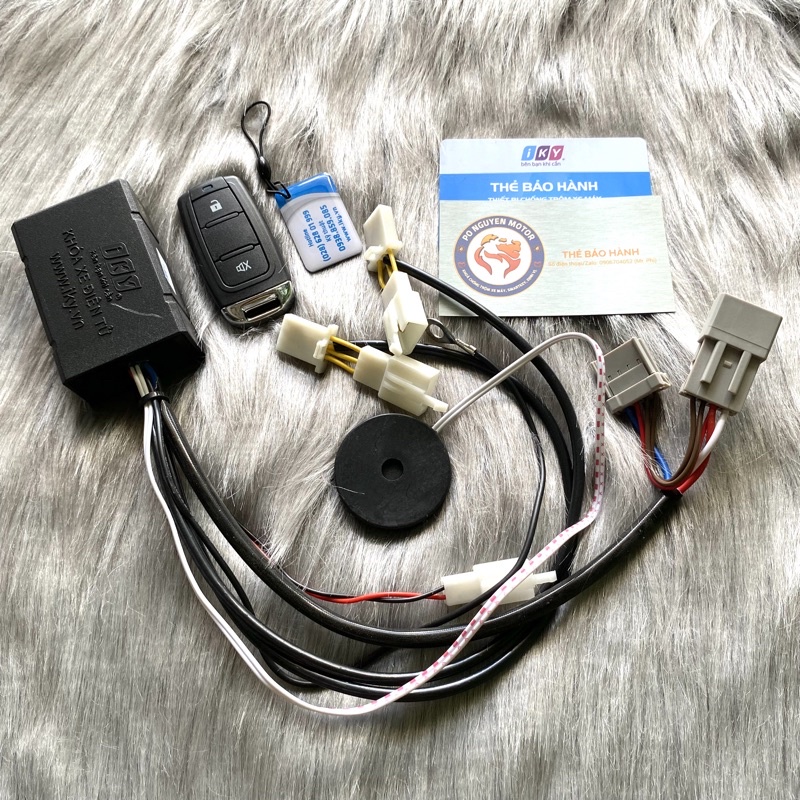 BỘ KHÓA CHỐNG TRỘM XE MÁY IKY FOUND 2023