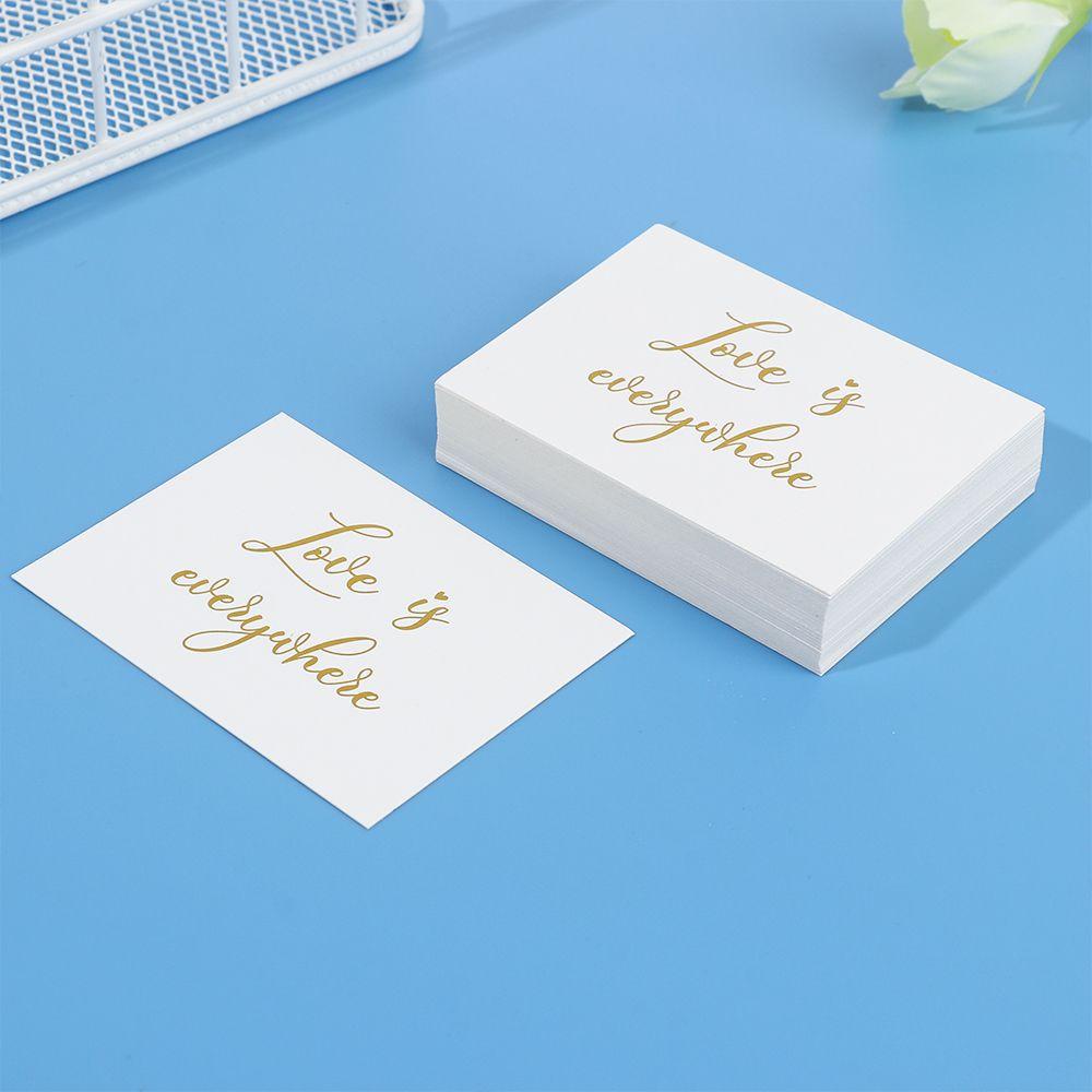 Set 50 Thiệp Mời Đám Cưới / Sinh Nhật 6x8cm|Dụng Cụ Dập Dấu Trang Trí Đa Năng Tiện Dụng