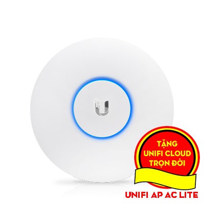 Ubiquiti UniFi AP AC Lite - Hai băng tần AC 1167Mb - Tải 120 USER