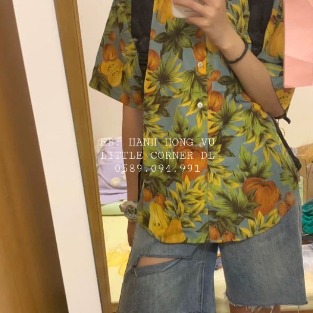 Quần short jeans lửng ngố cạp cao rách xé ulzzang kèm ảnh thật