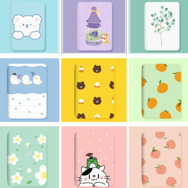 Bao da Kindle Paperwhite 1/2/3/4 phong cách Nhật Bản. Cover có nam châm tắt mở thông minh cho máy đọc sách Kindle.